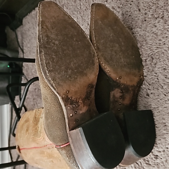 Justin Boots Suede Leather - Picture 7 of 15